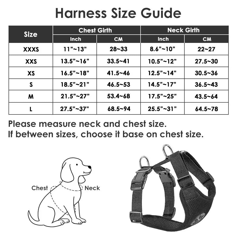 Dog Safety Vest Harness with Seatbelt, Dog Car Harness Seat Belt Adjustable Pet Harnesses Double Breathable Mesh Fabric with Car