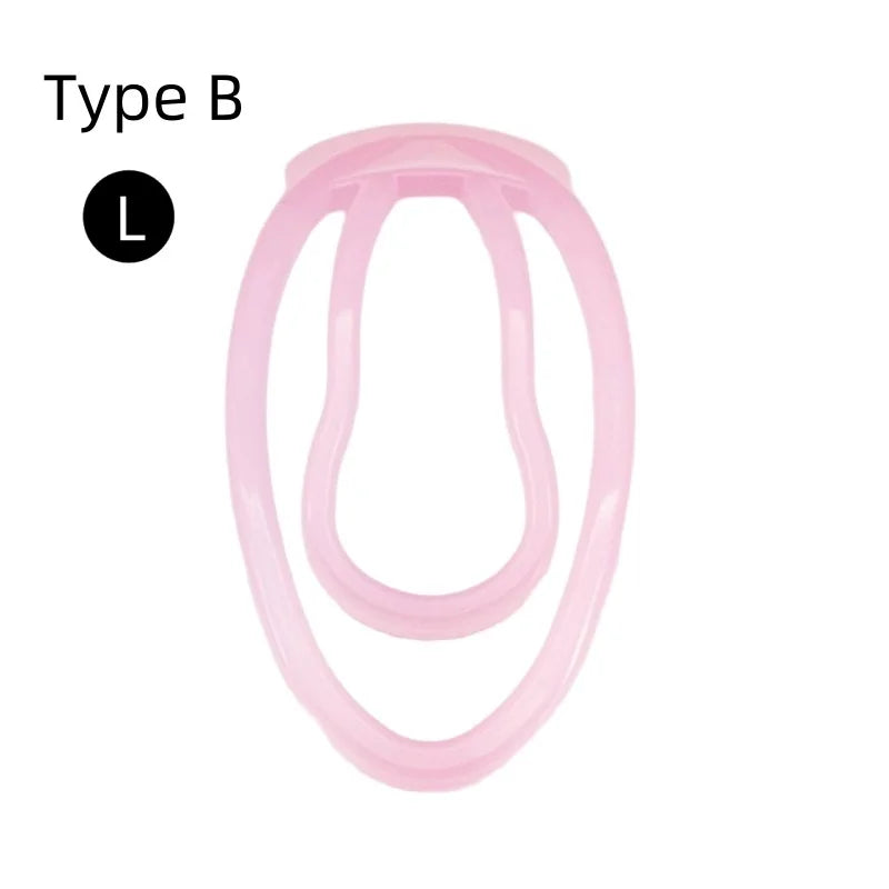Invisible Chastity Lock Cage with Hollow No Bulge Comfort Fit Underwear for Women Gay BDSM Pussy Training Clip