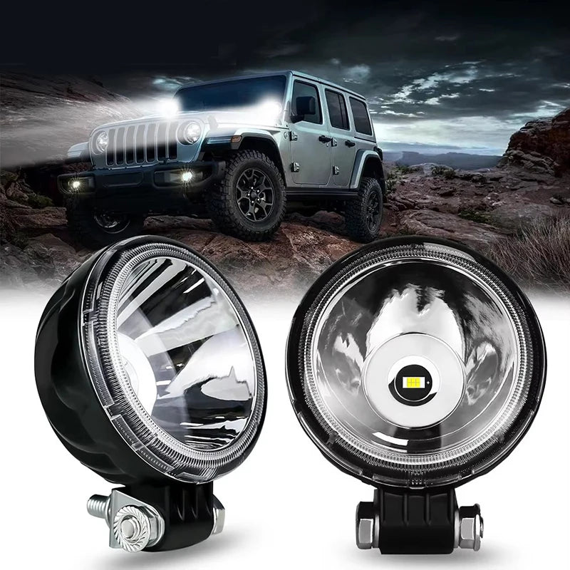3 Inch Spotlight LED Work Light 18W Car Modified Headlight Spotlight For SUV ATV Tractor Truck Motorcycle LED Light Fog Lamp