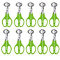 For Cutter Scissors Pigeon Bird Quail Egg Cutter Opener Cracker Kitchen Clipper Tool 10PCS Stainless Steel Quail Egg