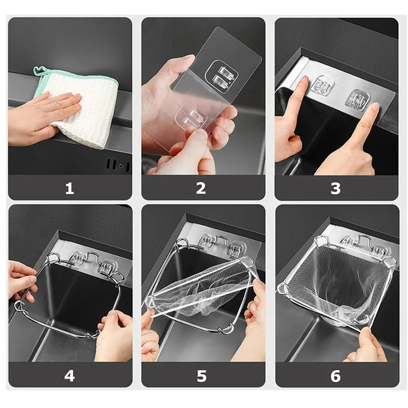 Fine Mesh Sink Filter 50Pcs/100PCS Disposable Kitchen Sewer Garbage Bag Anti Clogging Strainer Drain Hole Net For Meal Residue