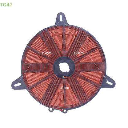 [H]Induction Cooker Coil Cooking Component Heating 1500-2000W Universal Panel Copper Plated Coils Safe Professional Kitchen Part