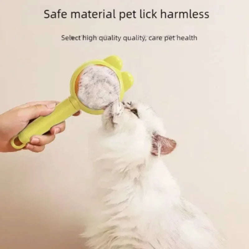 Self-Cleaning One-Button Dog Comb Pet Hair Remover Cat Brush Massage Grooming Combs for Dogs And Pets