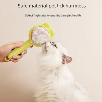 Self-Cleaning One-Button Dog Comb Pet Hair Remover Cat Brush Massage Grooming Combs for Dogs And Pets