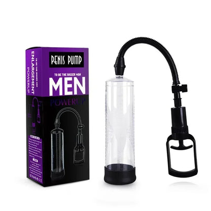 Penis Pump Sex Toys for Men Male Masturbator Penis Extender Vacuum Pump Penis Enlargement Enhancer Dick Trainer Massager Ring