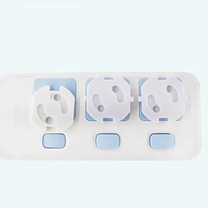 1/10pcs Electrical Outlet Protection Baby Child EU Power Socket Safety Guard Anti Electric Shock Plugs Protector Rotate Covers