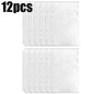 2-24Pcs Clear A6 6-Hole Binder Pockets Waterproof PVC Organizer Cash Budget Envelopes Zipper Binder Pouches for Notebook Planner