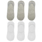 6 Pairs/Lot Men's Bamboo Breathable Invisible Socks Low Cut Casual Cotton Boat Non-Slip No Show High Quality Sock
