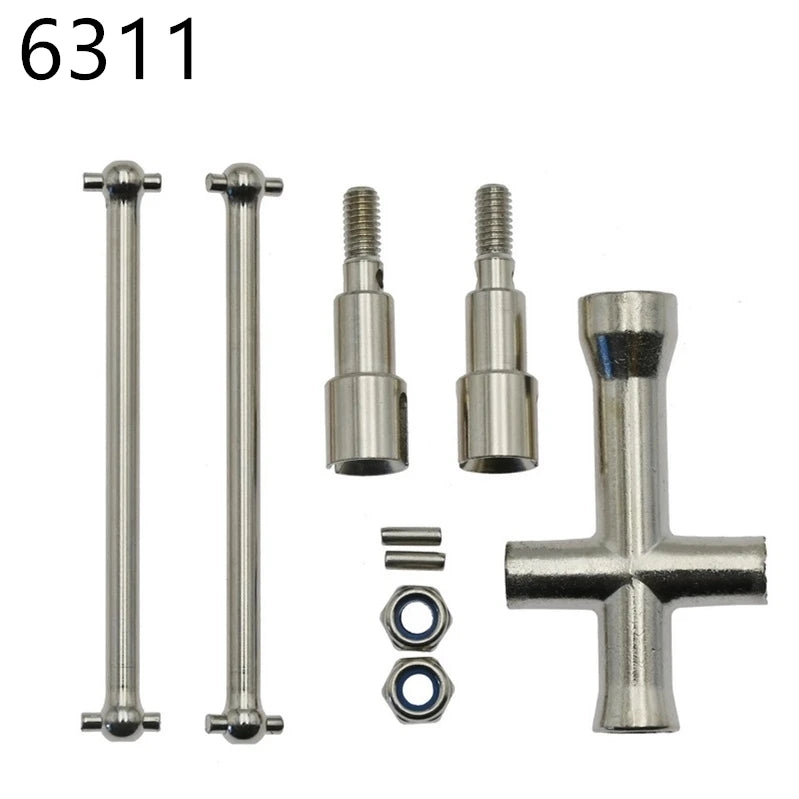 SG116PRO SG116MAX RC Car Metal Upgrade Parts Original Accessories Brushless Motor Gear Drive Shaft Differential Shock Absorber