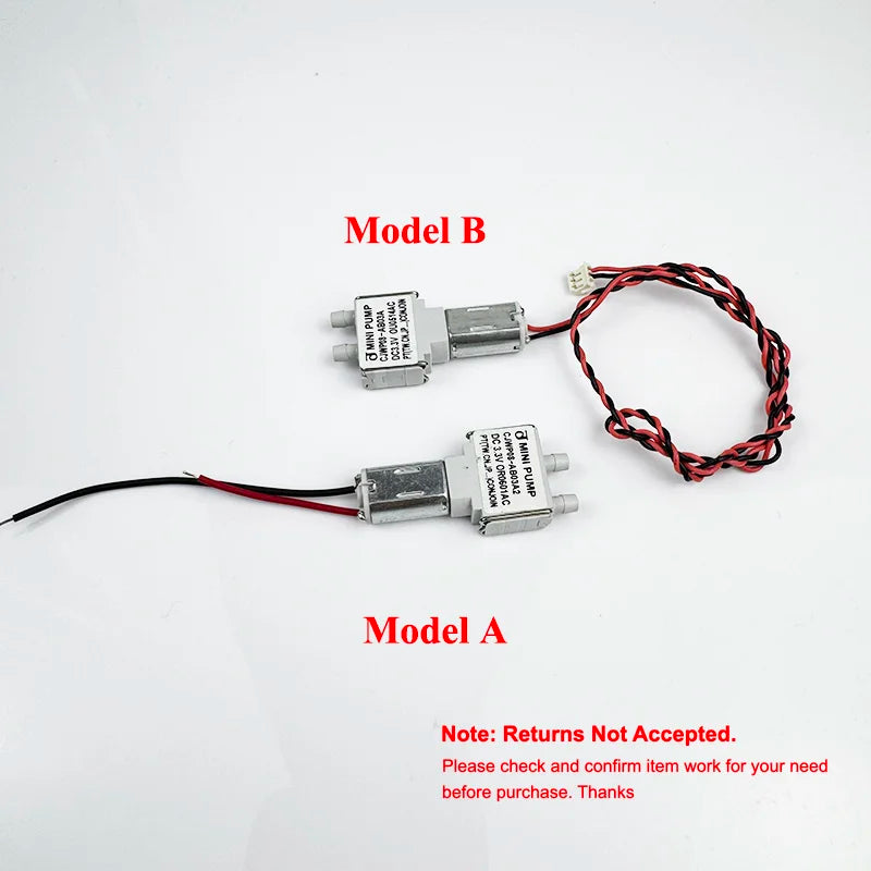 Low flow 0.3L/Min CJWP08 DC 3V 3.3V 3.7V Mini Water Pump Tiny M20 Self-priming Suction Vacuum Air Pump Cleaner Robot Sweeper