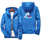 Spring and autumn new outdoor sports style fashion hooded zipper jacket men's leisure camping windproof waterproof coat 2024