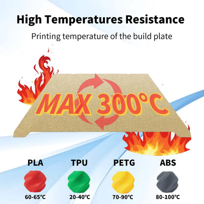PEI Magnetic SHEET For Creality K1 PEI Build Plate K1C Bed Creality k1 Build Plate 235mmx235mm Ender 3 v3/ Ender 5 S1 pro hotbed