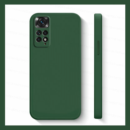 Case For Xiaomi Redmi Note 11 Case Redmi Note 11 10 10s 11s 12 12s 13 Pro Plus 5G Cover Anti-drop Liquid Silicone Cover Case