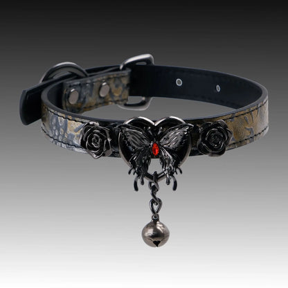 Adult Adult Sex Toy Collar Choker Puppy Punk Dark Love Bell Couple Flirting Collar Self Bondage Bdsm Toys