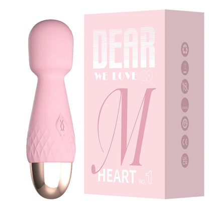 10 Modes Strong Vibration Mini Vibrator Magic Stick USB Charging Massager Clitoris G-Spot Vibrators Sex Toy For Women Adults 18