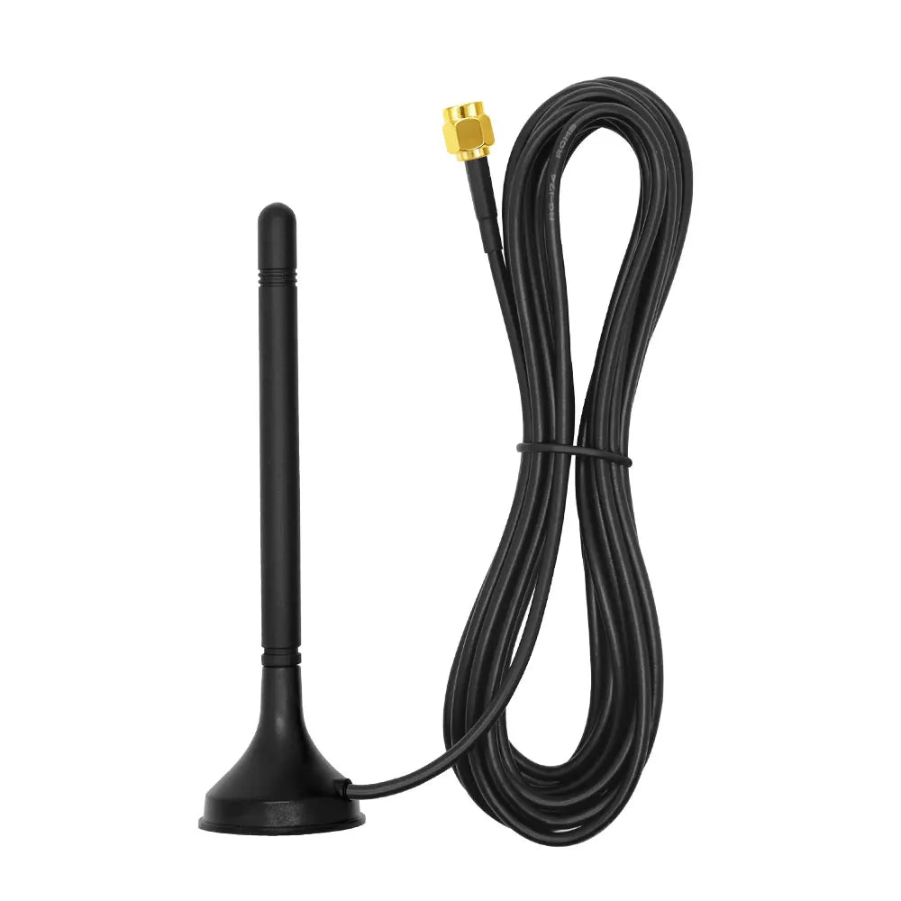 700-2700MHz GSM 2.4G 3G 4G LTE Antenna High Gain 3.5dBi SMA Male Magnetic Base 3M Cable for Outdoor DTU Cabinet and Router