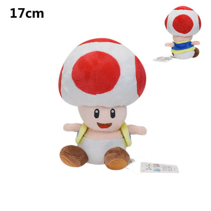 Cartoon Plush Toy Bullet Bill Shy Guy Waluigi Wario Donkey Kong King Boo Spiny Dry Bones Anime Stuffed Doll Peluche Toys Gift