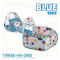Children's Play Tent, Toy Ball Pool - Play Tunnel - Triangular Tent, Polka Dot Design, Outdoor Leisure Toy Playhouse, Portable Toy Castle Tent, Fun Pop-Up Toy Playpen, Ideal Holiday Gift for Kids, Christmas and Halloween Gift