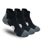 3 Pairs Profession Sports Socks For Man Marathon Compress Socks Men Running Socks  Thick Towel Bottom Short Socks Man Sox Gift