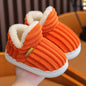 SmilePoP New Classic Fuzzy Kids Shoes Winter Outdoor Warm Antiskid Children's Slippers Indoor Furry Comfortable Home Girl Shoes