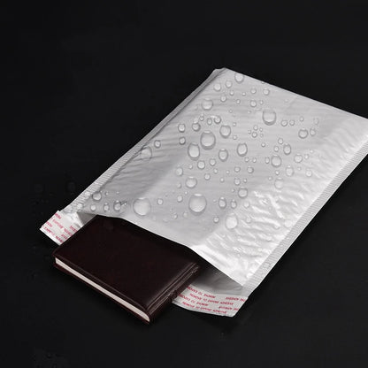 Universal Shipping Bags White Foam Envelope Adhesive Mailing Waterproof Bag Padded Envelopes for Magazine Lined Bubble Mailer