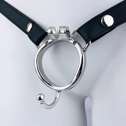 Stainless Steel Chastity Cage Device Penis Rings Bondage Belt Cock CB Lock BDSM Sex Toys for Man Gay Adult Products Accessories