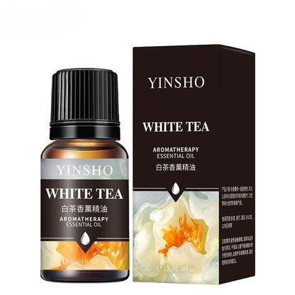 17 Flavors 10ml Essential Oils For Aroma Diffuser AirHumidifier Home Water-soluble Lavender Rose Eucalyptus  White Peach Oolong