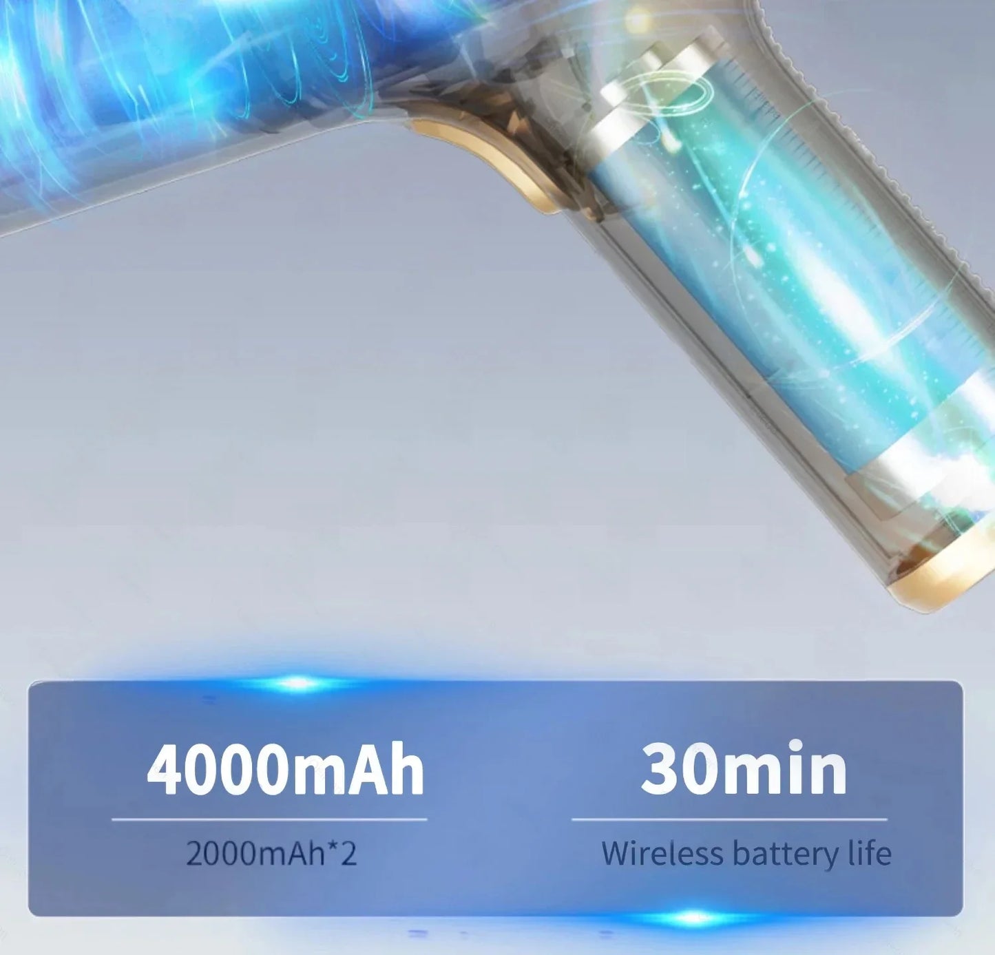 CENRR 980000PA Mini Car Vacuum Cleaner Strong Scution Powerful Wireless Car Cleaner HandHeld  Air Gun Portable Vacuum Cleaner
