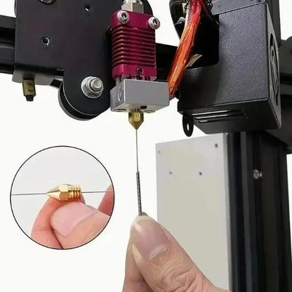 Stainless Steel Wiper Nozzle Cleaning Kit for Unclog Car Glass 3D Printer JetsGas Stoves Shower Heads Cleaning Needle Set