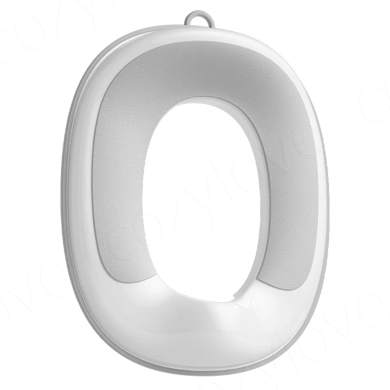 Non-Slip Portable Potty Seat for Toddlers | Foldable Travel Toilet Seat with Splash Guard for On-the-Go Potty Training