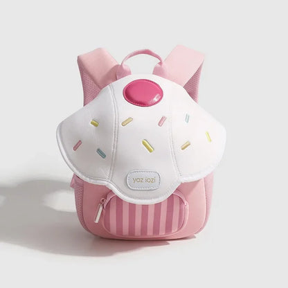2025 New Mini Cute Mushroom Baby Backpack Kindergarten Popular Children's Small Camping Bag Pink Princess School Backpack Girls