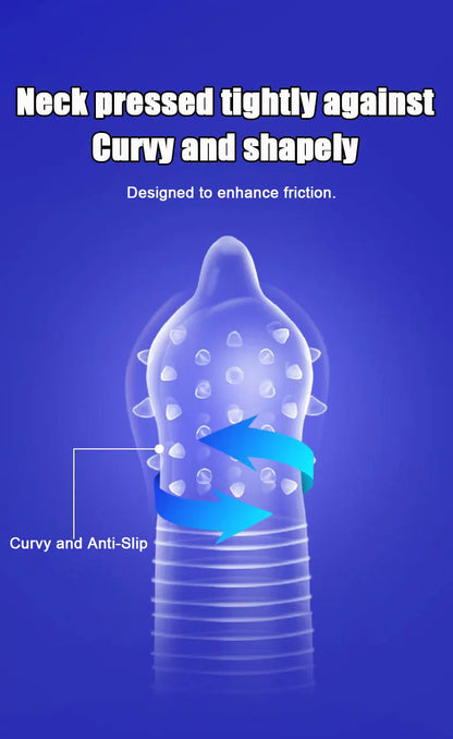 Ultra Thin Condoms Sex Toys for Men Nature Rubber Latex Condom Hyaluronic Acid Lubricant Vagina Moist Sex Shops Adult Product