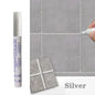 Waterproof Tile Marker Grout Pen Wall Seam for Floor Bathroom Kitchen Toilet Wall Seam Repair Black White Gold Silver Beige