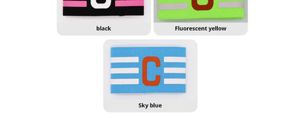 Adjustable Football Captain's Armband for Adults and Youth - Comfortable and Durable Soccer Band for Team Captains