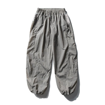 Outdoor Sports Casual Track Pants Men Women Lightweight Hiking Breathable Waterproof Quick Dry Loose Techwear Cargo Pant Trouser