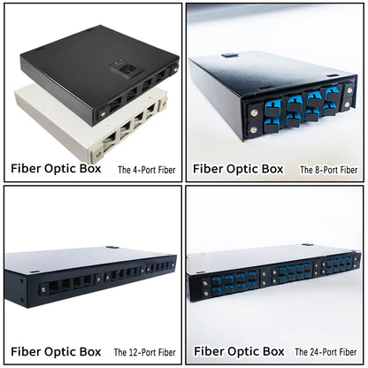 Indoor 2115 Optical Router FTTH 1x4 Optical Fiber Terminal Box Panel Splitter Fibre Optic Panel Box