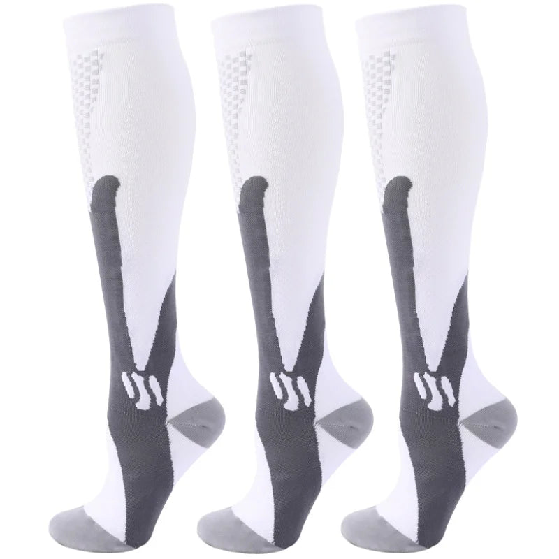 1/3Pairs Compression Sport Socks Medical Nursing Stockings Prevent Varicose Veins Socks Pregnancy Nursing Athletic Soccer Socks