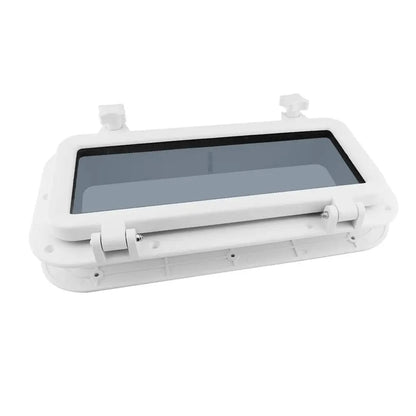 Boat Rectangular Porthole Window w/ ABS & 4mm - (White)