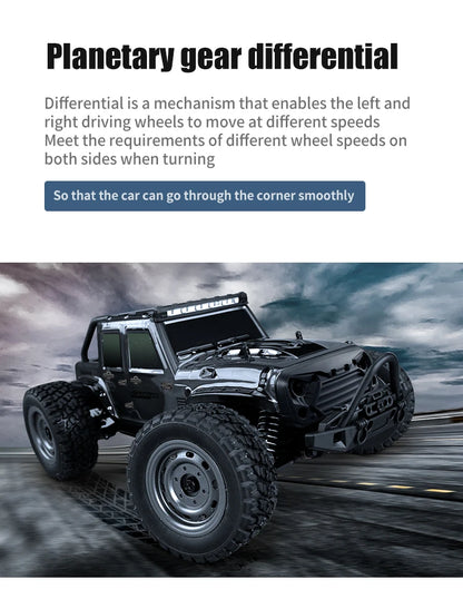 ZWN 1:16 70KM/H Or 50KM/H 4WD RC Car With LED Remote Control Cars High Speed Drift Monster Truck for Kids vs Wltoys 144001 Toys