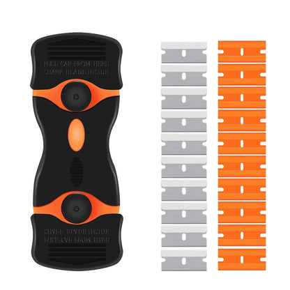 Razor Scraper Car Window Film Glue Cleaner Blade Tint Ceramic Glass Wrap Sticker Remover Kitchen Home Squeegee Tool