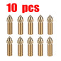 For Creality Ender 3 V3 KE K1/k1 Max Nozzle 0.4 0.6 0.8mm Nozzles Hard Steel Copper Plated Brass Genius Pro Vyper K1 Pro Hotend