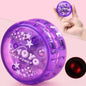 New Magic Night Light Yoyo Ball High Speed Bearing Special Support Metal Boy and Girl Yoyo Gift Night Light LED Light