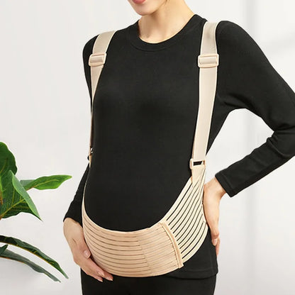 Belly Support Belt for Pregnant Women, Professional Pregnancy Belt for Mid to Late Pregnancy