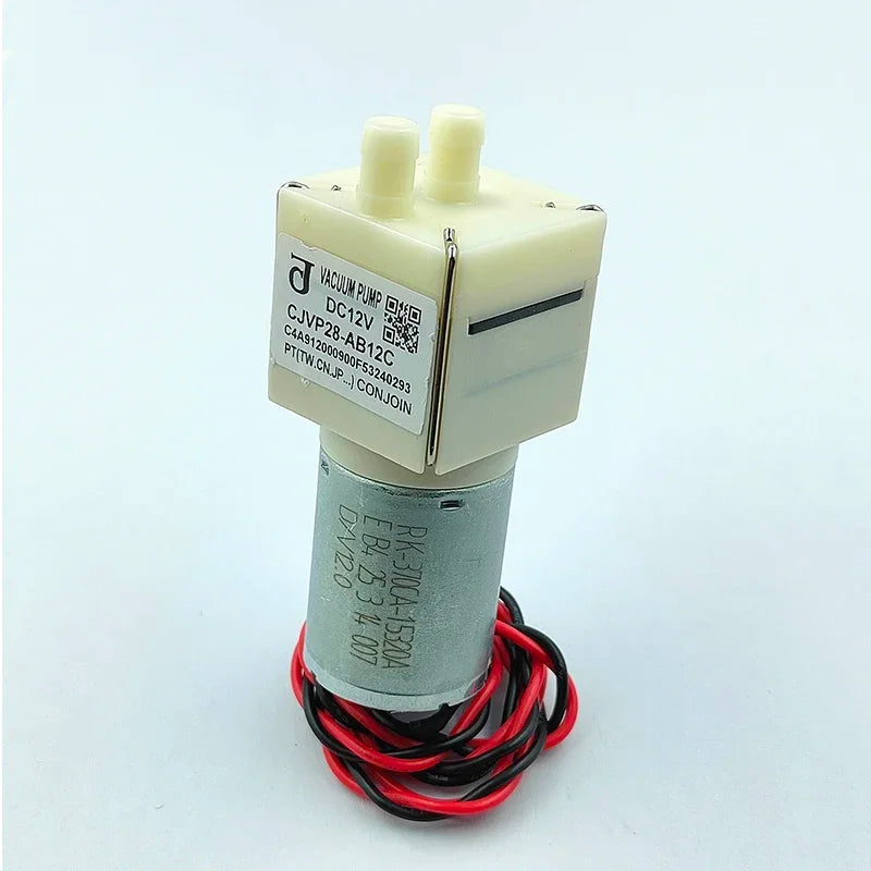 CONJOIN CJVP28-AB12C Mini DC 12V Vacuum Pump Micro 370 Motor Air Suction Pump Negative Pressure Pump DIY Robot Sweeper Cleaner