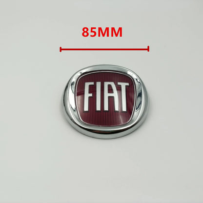 1ps 8.5cm 10cm 12cm 85mm 100mm 120mm fiat Emblem Car Front logo Front grill front Rear Bumper tail door trunk Emblem Accessories