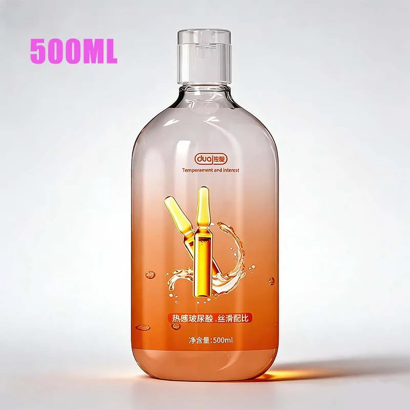 60ML/200ML/500ML Water Based Intimate Lubricant Hypoallergenic Quick-Drying Non-Greasy Easy to Clean for Men Women