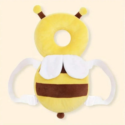 Head Back Protector Baby Protect Pillow Learn Walk Head Protector Cushion Anti Fall Backward Cap Carry Cartoon Kids Safe Bibi