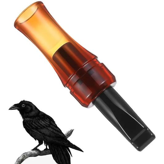 Portable Crow Bird Whistle with Realistic Sound Imitation Crow Call Decoy to Attract Crows Imitation Bird Whistle for Outdoor