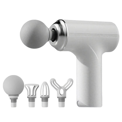 USB Portable Electric Massage Gun Mini Fascia Gun High Frequency Vibration Body Massage Gun Muscle Relaxation Fascia masajeador