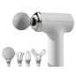 USB Portable Electric Massage Gun Mini Fascia Gun High Frequency Vibration Body Massage Gun Muscle Relaxation Fascia masajeador